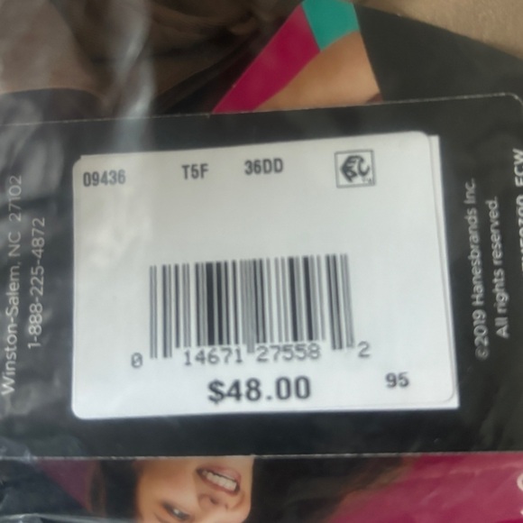 NWT Maidenform 36DD T-shirt bra nude color - Picture 2 of 4